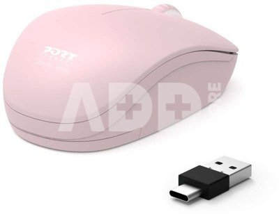 PORT CONNECT Mouse | Collection II | Wireless | 2.4 GHz | Pink