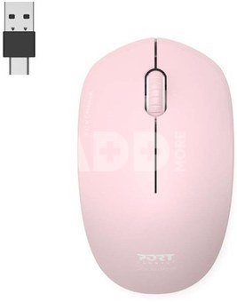 PORT CONNECT Mouse | Collection II | Wireless | 2.4 GHz | Pink