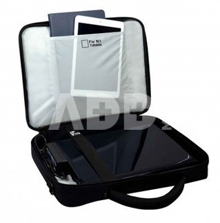 Port Designs Courchevel Fits up to size 15.6 ", Black, Shoulder strap, Messenger - Briefcase