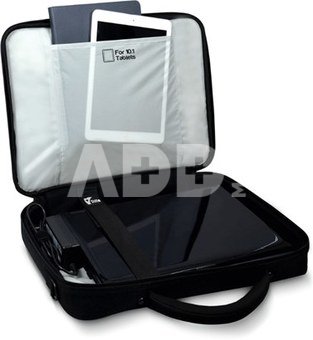 Port Designs Courchevel Fits up to size 15.6 ", Black, Shoulder strap, Messenger - Briefcase