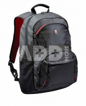 Port Designs Houston Fits up to size 15.6 ", Black, Shoulder strap, Backpack