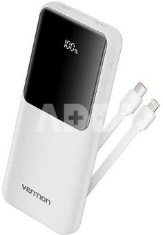 POWER BANK USB 10000MAH 22.5W/WHITE FHOW0 VENTION