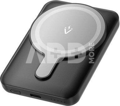 POWER BANK WRL 5000MAH 20W/MAGNETIC BLACK FHSB0 VENTION