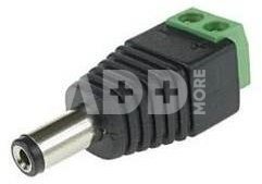 POWER CONNECTOR PLUG-SCREW/WTYKDC GENWAY