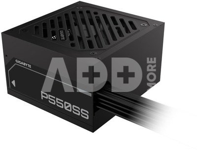 Power Supply|GIGABYTE|550 Watts|Efficiency 80 PLUS SILVER|PFC Active|MTBF 100000 hours|GP-P550SS