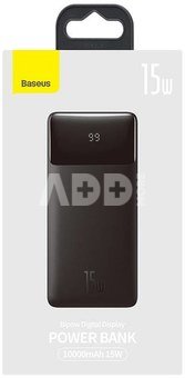 Powerbank Baseus Bipow 10000mAh, 15W (black)