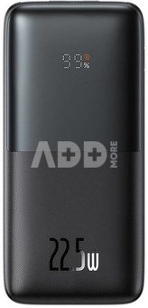 Powerbank Baseus Bipow Pro 10000mAh, 2xUSB, USB-C, 22.5W (black)