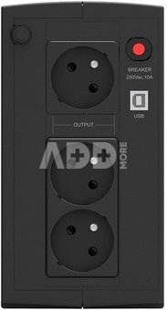 PowerWalker UPS Line-In 1000VA SB FR 3x PL 230V, USB