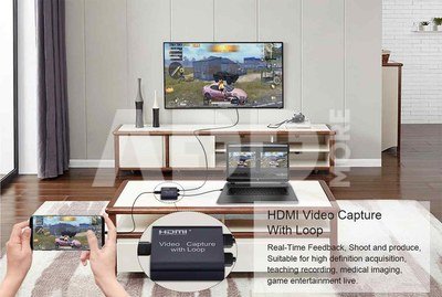 PremiumCord HDMI Video Capture with Loop