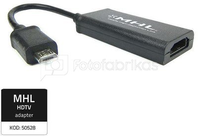 Qoltec adapter HDMI - Micro HDMI