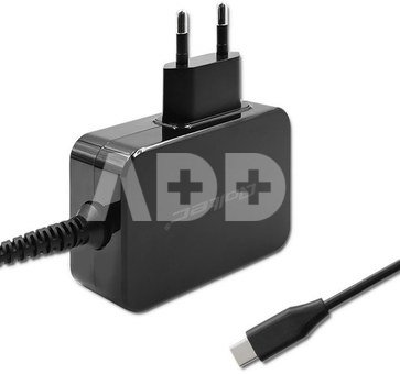 Qoltec GaN POWER PRO charger 1xUSB C, 65W, 5 20V