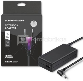 Qoltec Notebook adapter for Asus 19V | 90W | 4.74A | 5.5*2.5