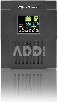 Qoltec Uninterruptible power supply, 2000VA, 1200W