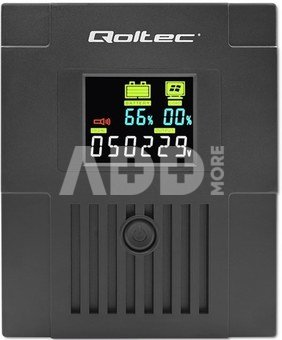 Qoltec Uninterruptible power supply, 2000VA, 1200W
