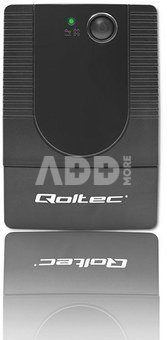 Qoltec Uninterruptible power supply, 850VA, 480W