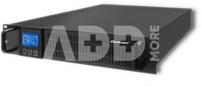 Qoltec Uninterruptible power supply UPS RACK, 3kVA