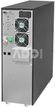 Qoltec UPS 6kVA, 6000W, PF 1.0 LCD, EPO, USB, On line