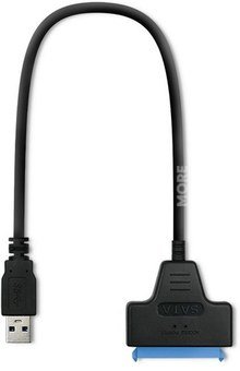 Qoltec USB 3.0 SATA adapter for HDD, SSD 2,5