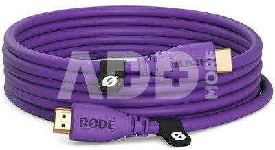 R&Oslash;DE 3.0M - 2.0 HDMI Cable, (dia 6mm)
