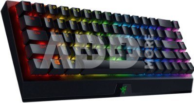 Razer BlackWidow V3 Mini HyperSpeed Mechanical Gaming Keyboard, RGB LED light, RU, Wireless, Black, Green Switch