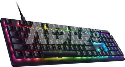 Razer Deathstalker V2, Gaming Keyboard, RGB LED light, RU, Black, Wired, Linear Optical Switch