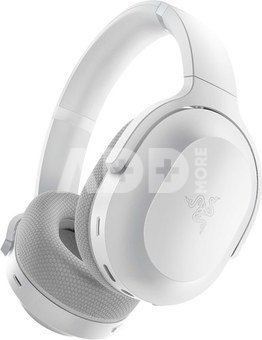 Razer Gaming Headset Barracuda Built-in microphone, Mercury White, Wireless, Over-Ear, Noice canceling