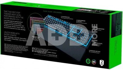 Razer keyboard Ornata V3 X Nordic, black