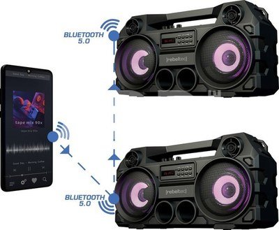 Rebeltec Portable Bluetooth speaker SoundBox 465 TWS