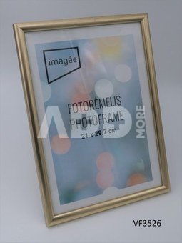 Rėmelis 10x15 plast VF3526 Notte auksas | 14mm