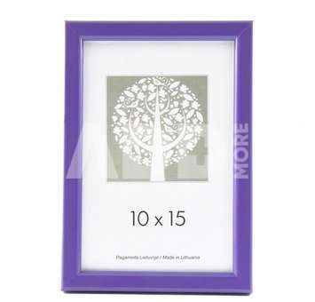 Rėmelis 15x21 plast 1303042 Aura violetinis | 14mm [E]