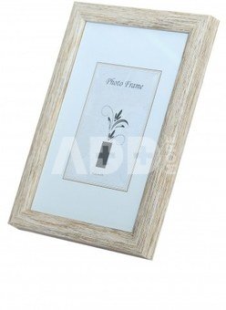 Frame 21x30 plastic VF3543 Notte brown with stripes | 14mm