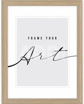 Frame KNOR Sylwia 30x40 natural|40mm|plexi