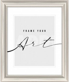 Frame KNOR Sylwia 30x40 silver|40mm|plexi