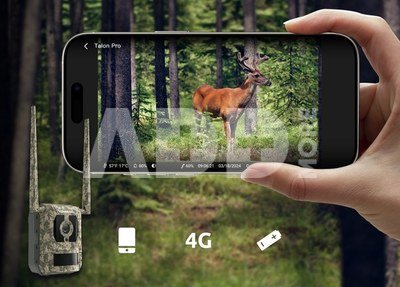 Reolink | 4K 4G Cellular Trail Camera with Live Streaming | Talon Series S130