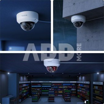 Reolink | 4K IK10 Vandal-Proof PoE Camera with 5X Optical Zoom | RP-PCV8MZ | Dome | 8 MP | F2.7-13.5mm/F1.6 | IP67 | H.265/H.264 | Micro SD, Max. 512 GB