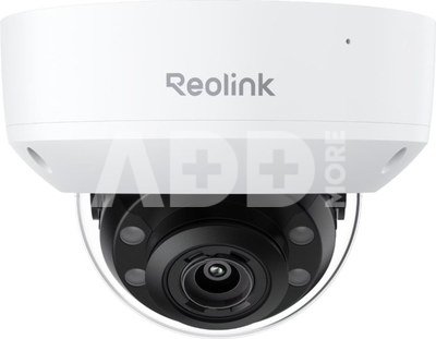 Reolink | 4K IK10 Vandal-Proof PoE Camera with 5X Optical Zoom | RP-PCV8MZ | Dome | 8 MP | F2.7-13.5mm/F1.6 | IP67 | H.265/H.264 | Micro SD, Max. 512 GB