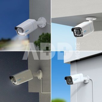 Reolink | 4K Smart PoE Camera with Spotlight and Color Night Vision | P430 | Bullet | 8 MP | 2.7-13.5mm | IP67 | H.265 | Micro SD, Max. 256 GB