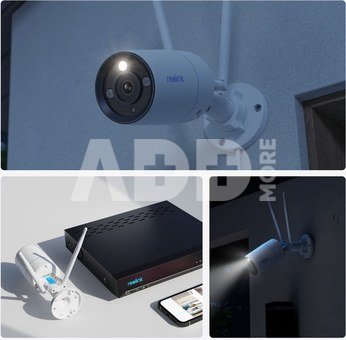 Reolink | 4K WiFi 6 Surveillance Camera | W330 | Bullet | 8 MP | 4mm/F1.6 | IP67 | H.265 | Micro SD, Max. 256 GB