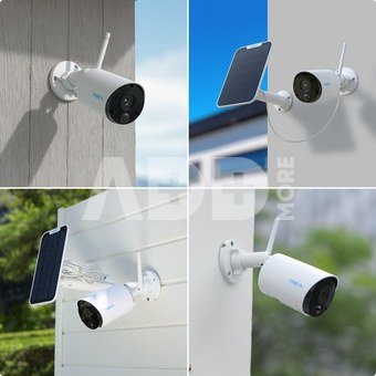 Reolink | Battery Wi-Fi Security Camera with Solar Panel | Argus Series B320 | Bullet | 3 MP | Fixed lens | IP65 | H.264 | Micro SD, Max. 128 GB