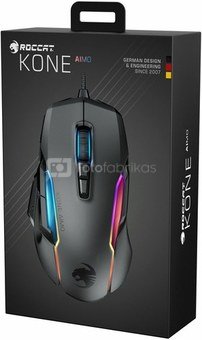 Roccat mouse Kone Aimo Remastered, black (ROC-11-820-BK)