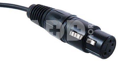 Rolux 4-pin XLR Female plug with D-Tap Male RL-C3