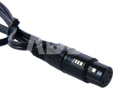 Rolux 4-pin XLR Female plug with D-Tap Male RL-C3