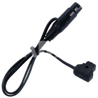 Rolux 4-pin XLR Female plug with D-Tap Male RL-C3