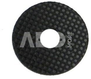 Caruba rubber cover plate (25 mm) with 3/8” cutout