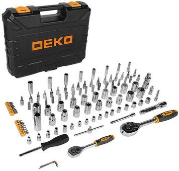 Sada ručního nářadí Deko Tools DKAT108, 108 kusů