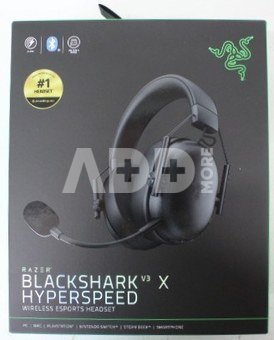 SALE OUT. Razer BlackShark V3 X HyperSpeed Gaming Headset, Wireless, Over-Ear | SALE OUT. Razer Gaming Headset | BlackShark V3 X HyperSpeed | Wireless/Wired | Over-Ear | Microphone | Black | Noise canceling | DEMO