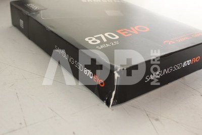 SALE OUT. Samsung SSD 870 EVO 500GB SATA III 2.5 inch | SALE OUT. | Samsung SSD | 870 EVO | 500 GB | SSD form factor 2.5" | Solid-state drive interface SATA III | DAMAGED PACKAGING | Read speed 560 MB/s | Write speed 530 MB/s