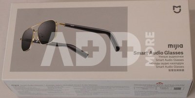 SALE OUT. Xiaomi Mijia Smart Audio Glasses, Aviator | SALE OUT. Smart Audio Glasses | Mijia Pilot-Style | Bluetooth | Open-Ear | Microphone | Gold | Noise canceling | UNPACKED | Warranty 23 month(s) | Wireless