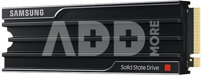 Samsung 9100 PRO With Heatsink | 1000 GB | SSD form factor M.2 2280 | Solid-state drive interface PCIe 5.0 NVMe | Read speed 14800 MB/s | Write speed 13400 MB/s