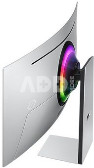 Samsung Curved Monitor LS34BG850SUXEN 34 ", LED, WQHD, 3440 x 1440, 21:9, 0.1 ms, 200 cd/m², Silver, 175 Hz